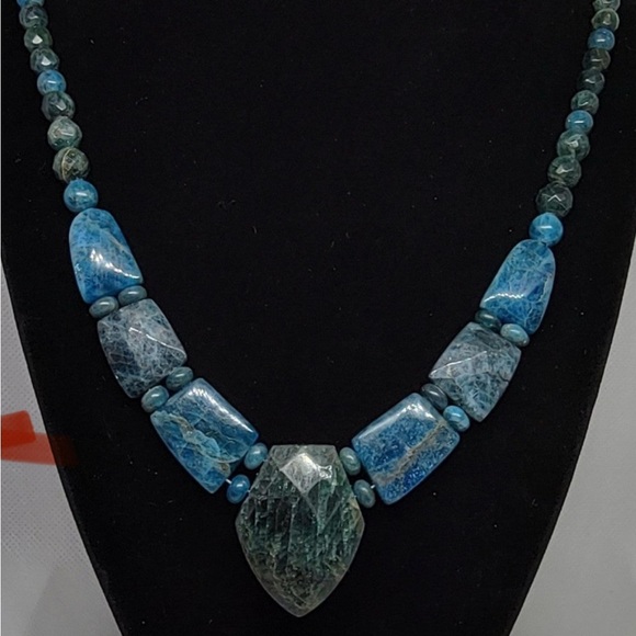 Turquoise bead necklace by Jay King - Picture 5 of 13